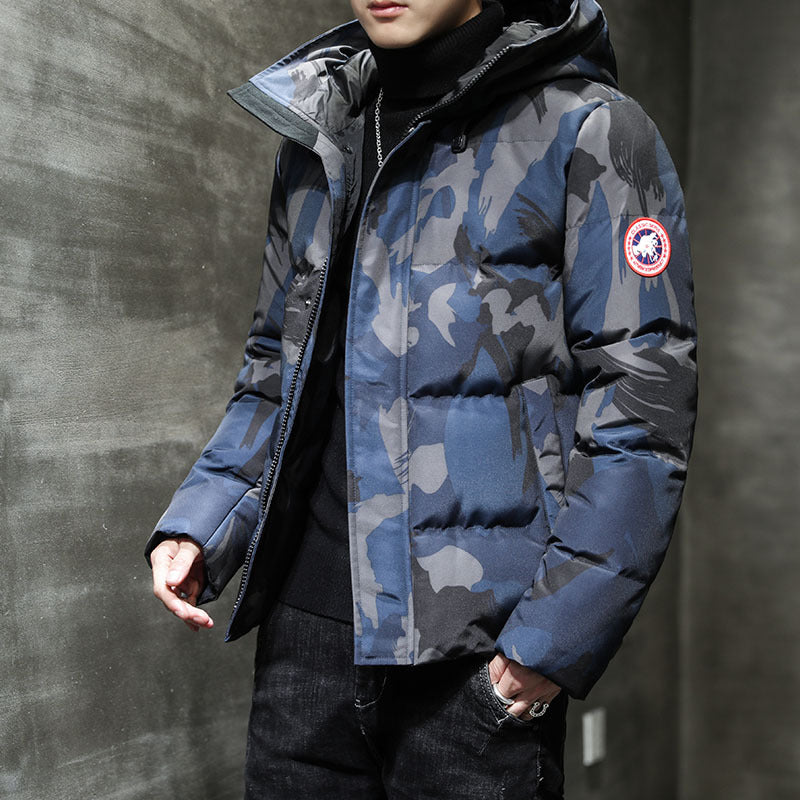 Men’s Thick Warm Camouflage Work Jacket
