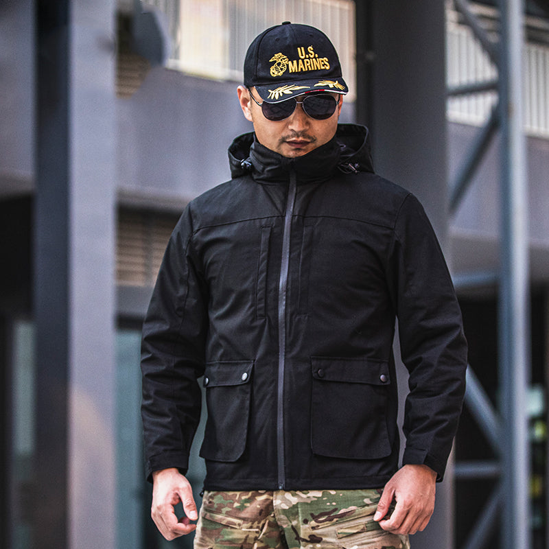Fashion Simple Men's Outdoor Camouflage Jacket