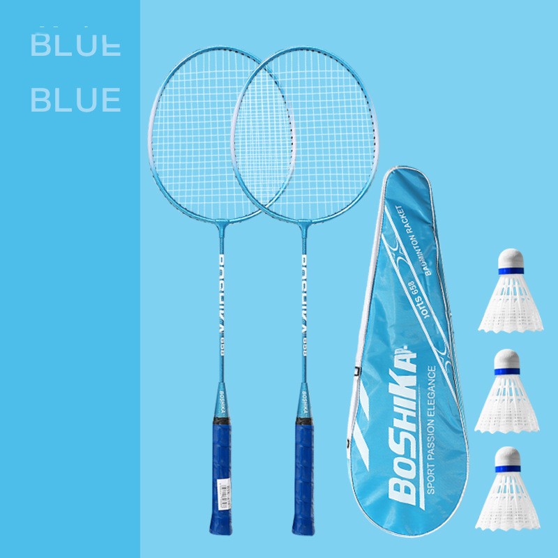 Beginner Children Badminton Racket Set Iron Alloy