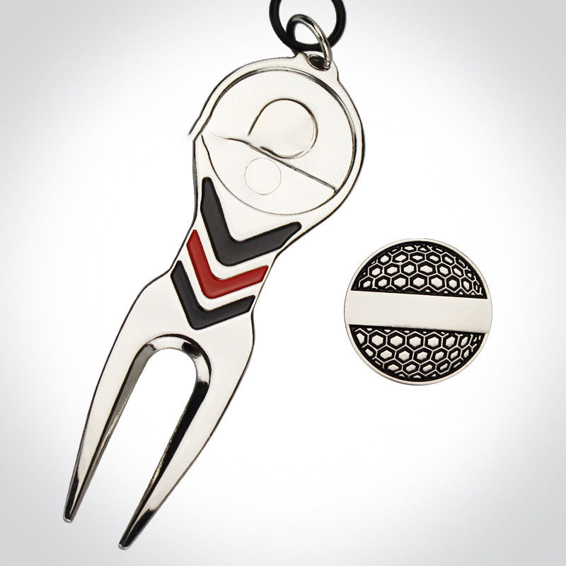 Golf Green Fork with Ball Marker – Golf Accessories