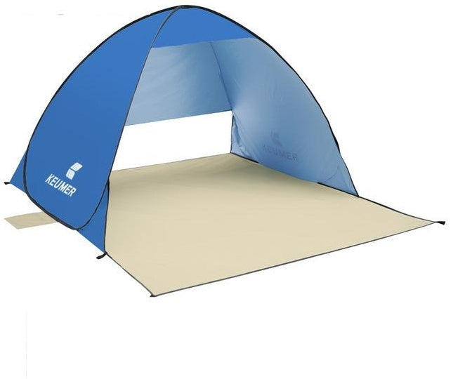 Double Automatic Beach Tent With UV Protection