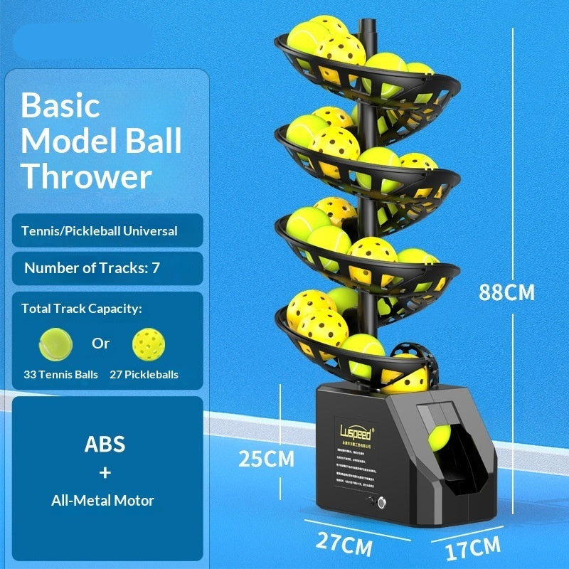Universal Remote Control Ball Tossing Machine Tennis And Pickleball Trainer