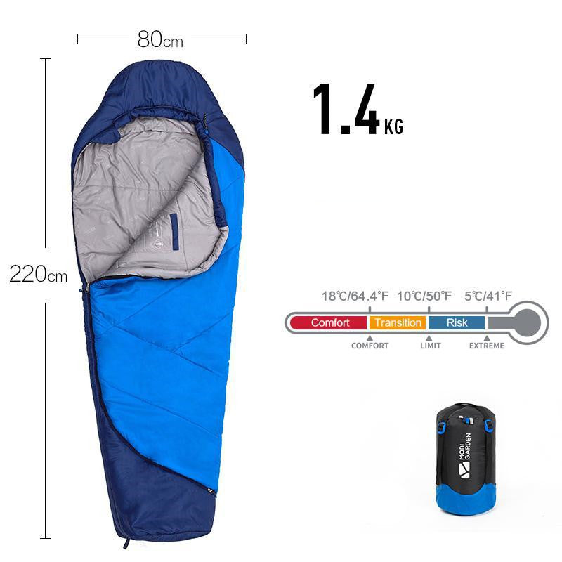 Thickened Mummy Sleeping Bag – Outdoor Winter Camping