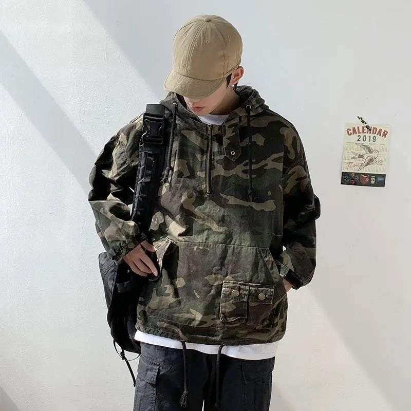 Men’s Camouflage Tactical Work Jacket