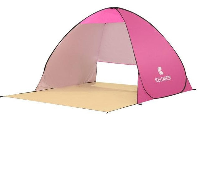 Double Automatic Beach Tent With UV Protection
