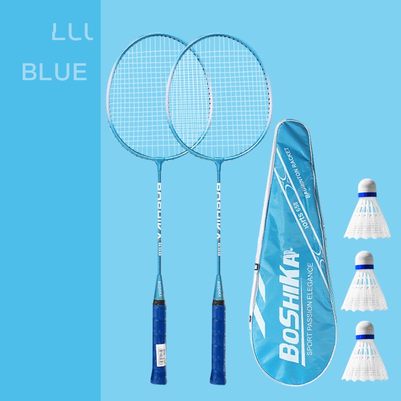 Beginner Children Badminton Racket Set Iron Alloy