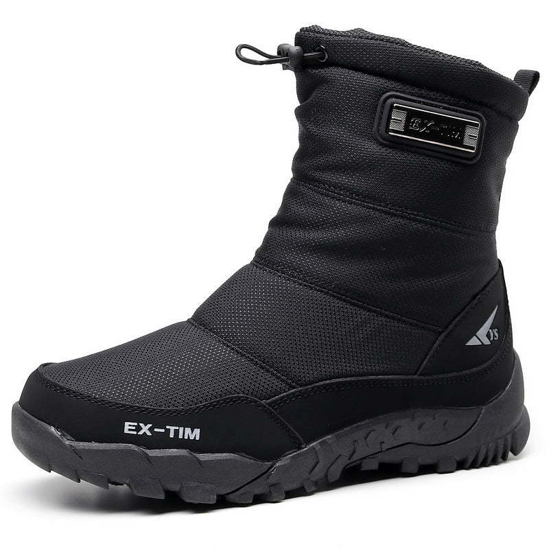 Men’s Waterproof Fleece-Lined Snow Hiking Boots