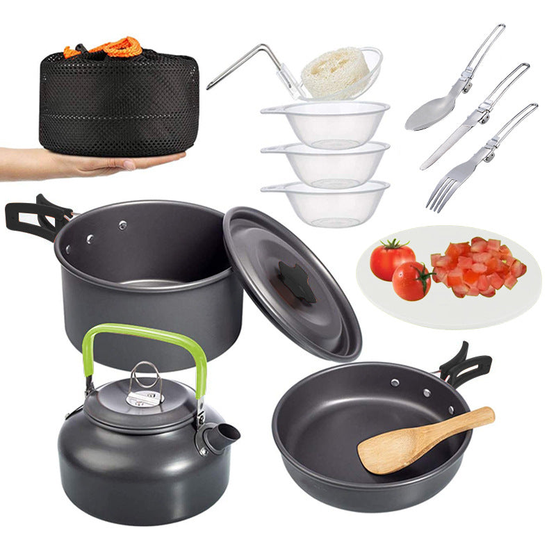 Folding Mini Camping Cookware Set