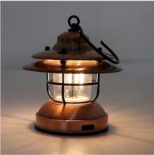 Retro USB Rechargeable Camping Lantern L088
