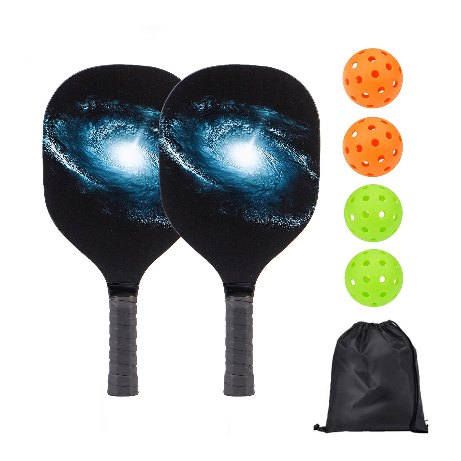 Poplar UV Printed Pickleball Paddle Set