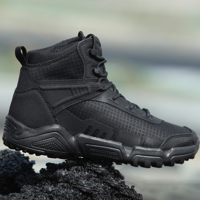 American Ultralight Mid-Top Combat Boots Men’s Tactical Hiking Shoes
