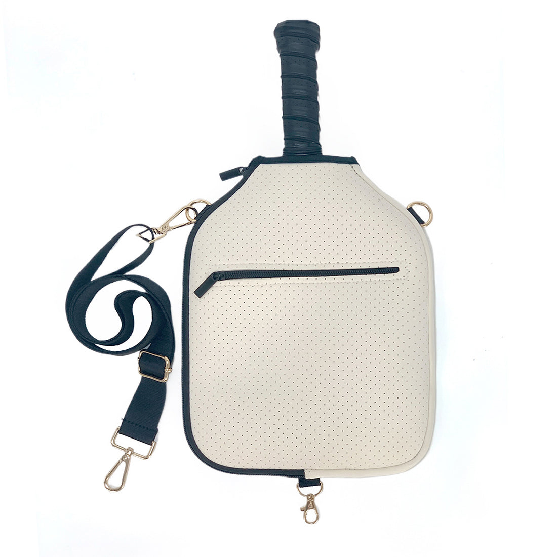Single Shoulder Pickleball Racket Bag With Hook Strap