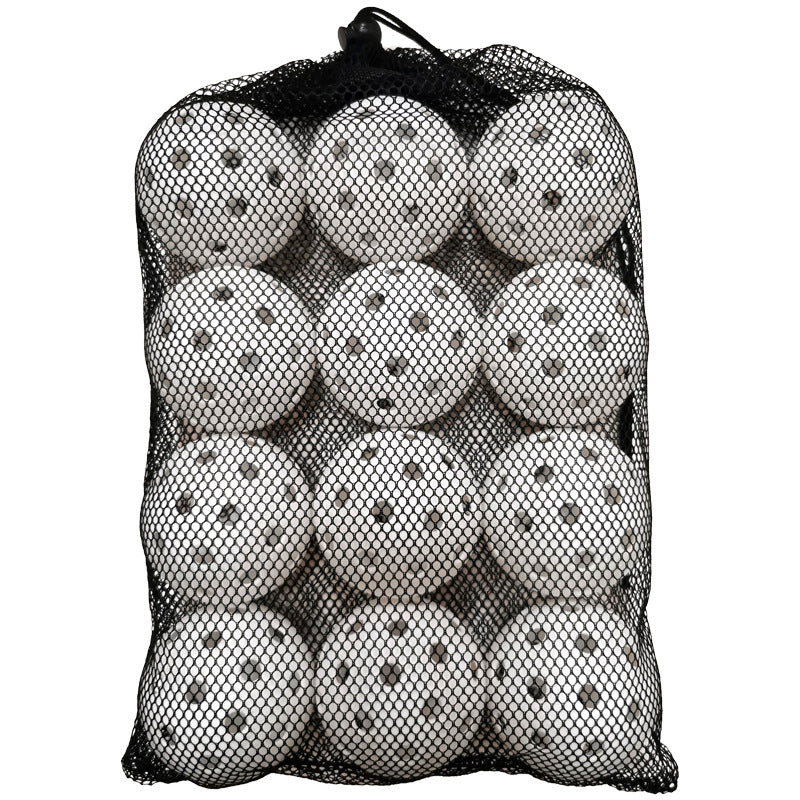 40 Hole 74mm Plastic Pickleball Balls Set 12 Pack