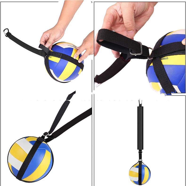Volleyball Auxiliary Training With Bouncing Spike