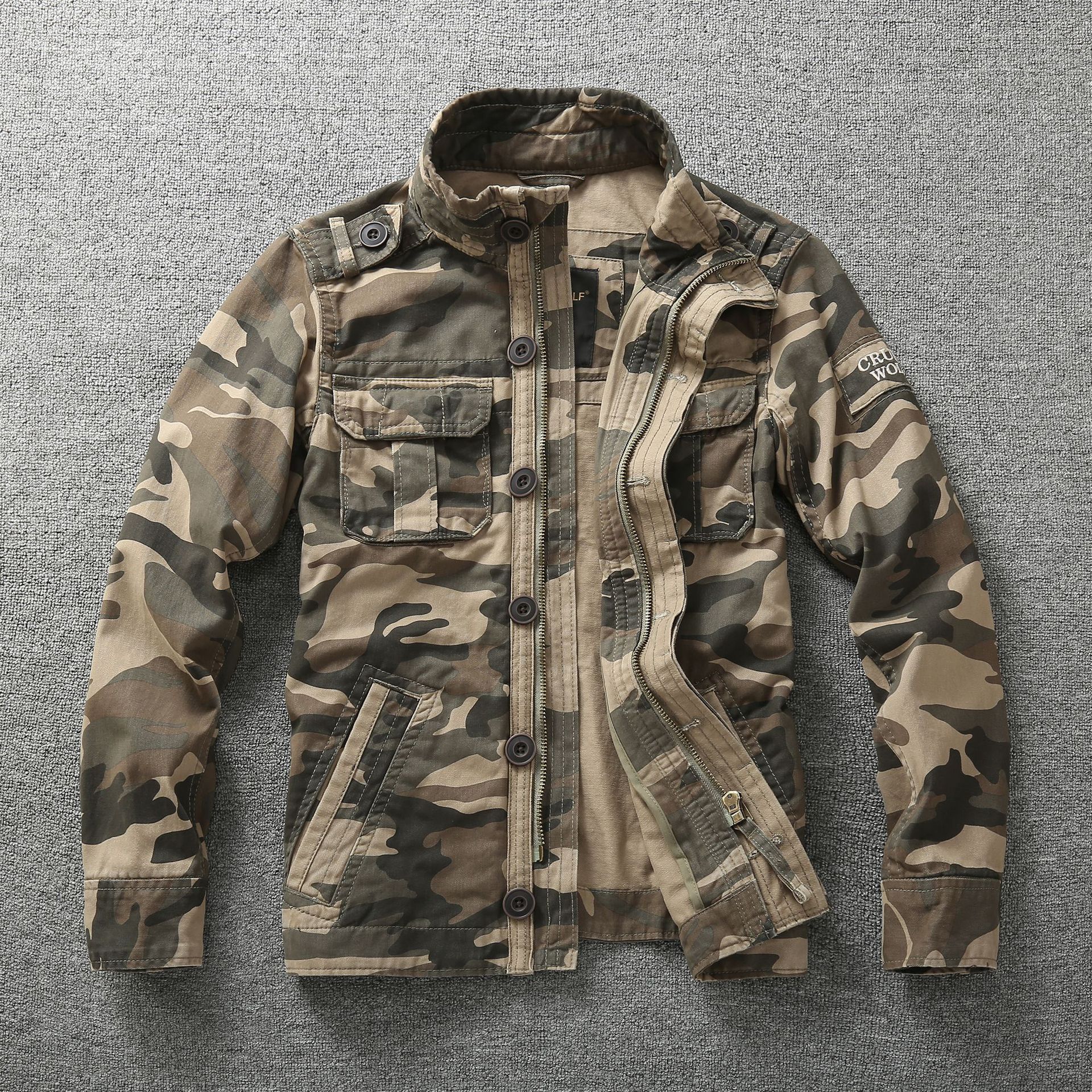 Men’s Autumn Camouflage Work Jacket