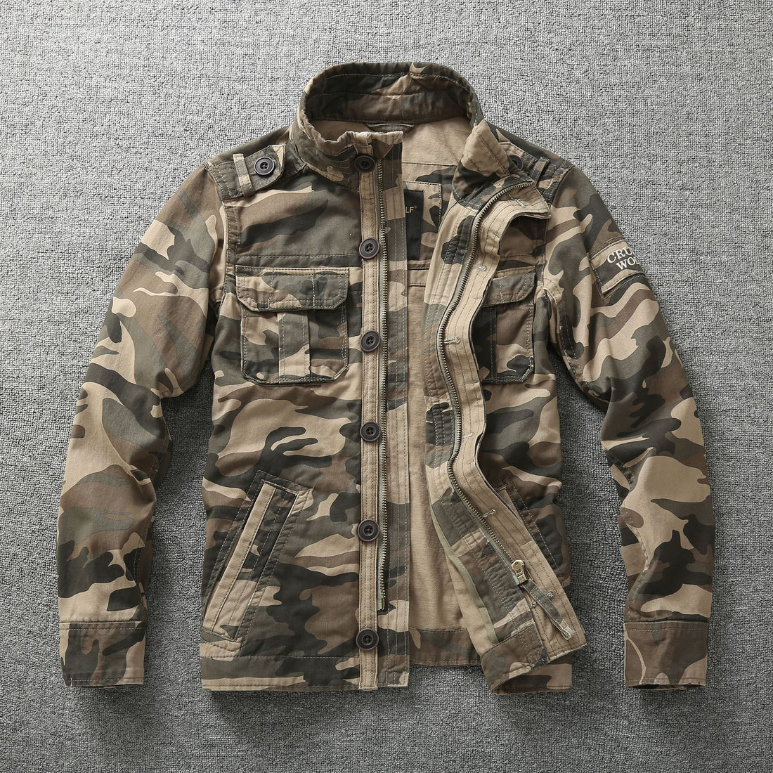 Men’s Autumn Camouflage Work Jacket