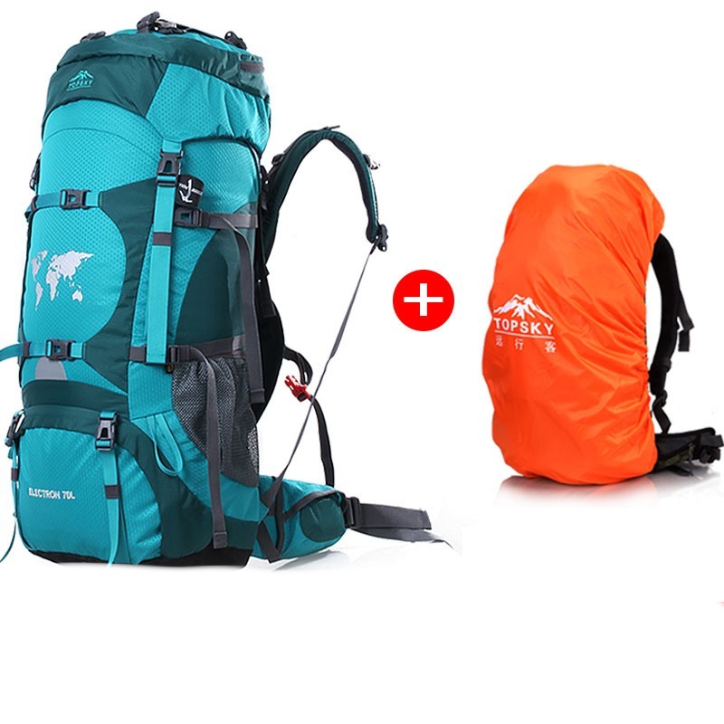 Large Capacity Water Resistant Multifunctional Hiking Backpack