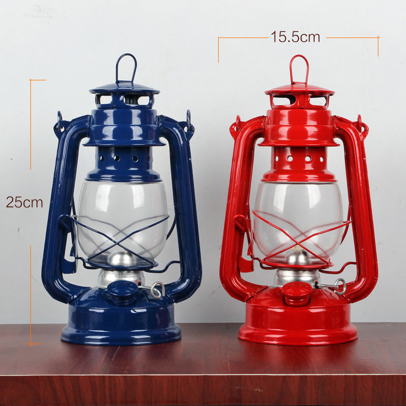 Portable Retro Kerosene Lantern for Camping