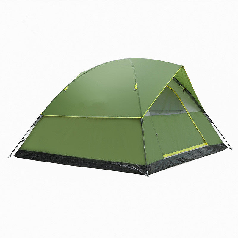Double-Layer Camping Tent with Sunshade and Sunscreen