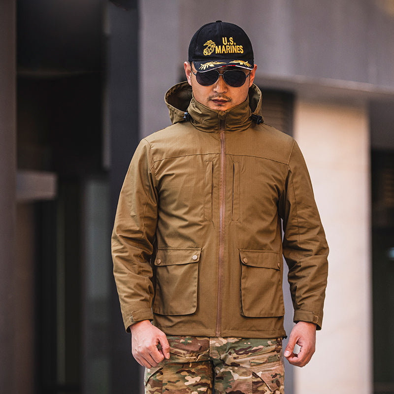 Fashion Simple Men's Outdoor Camouflage Jacket