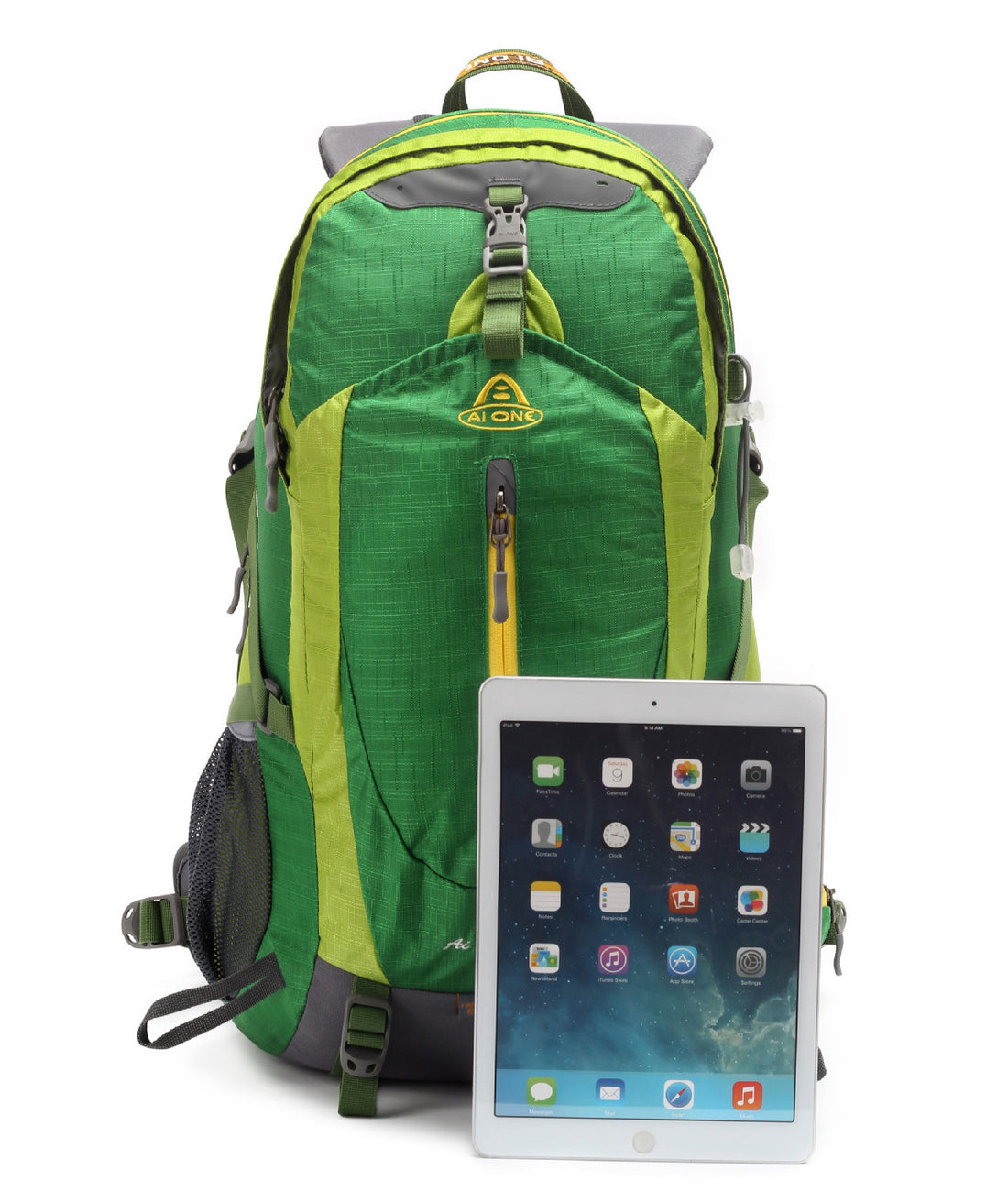 Nylon Outdoor Mountaineering Hiking Travel Backpack