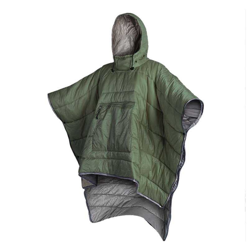Outdoor Wearable Sleeping Bag – Cold-Proof Warm Cape Blanket