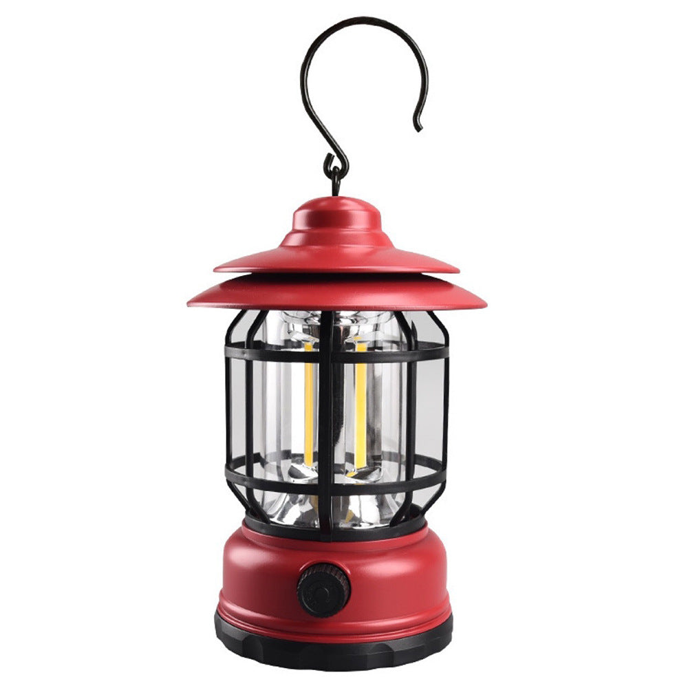 Retro Multifunctional Warm Light Camping Lantern