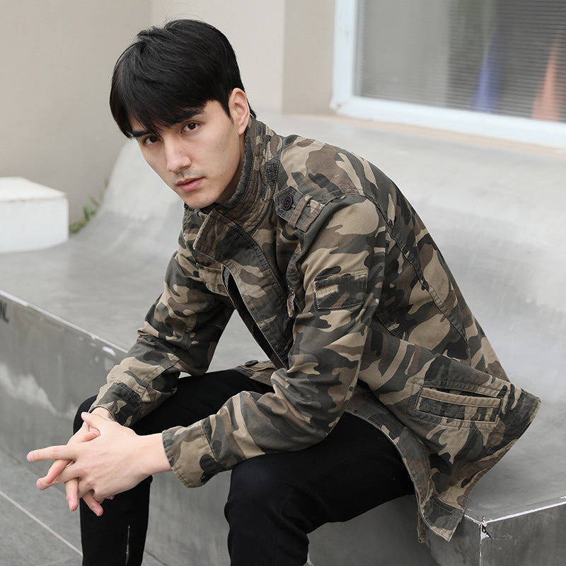 Men’s Autumn Camouflage Work Jacket