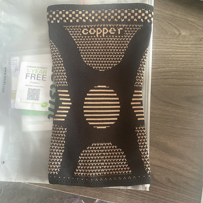 Copper Fiber Sports Wrist Support Brace