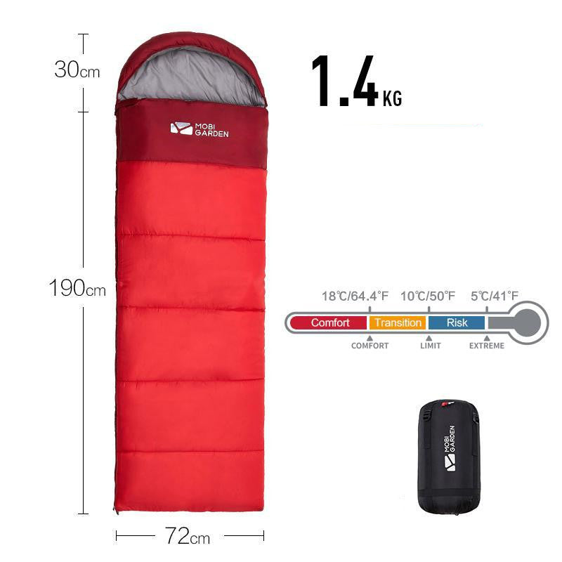 Thickened Mummy Sleeping Bag – Outdoor Winter Camping