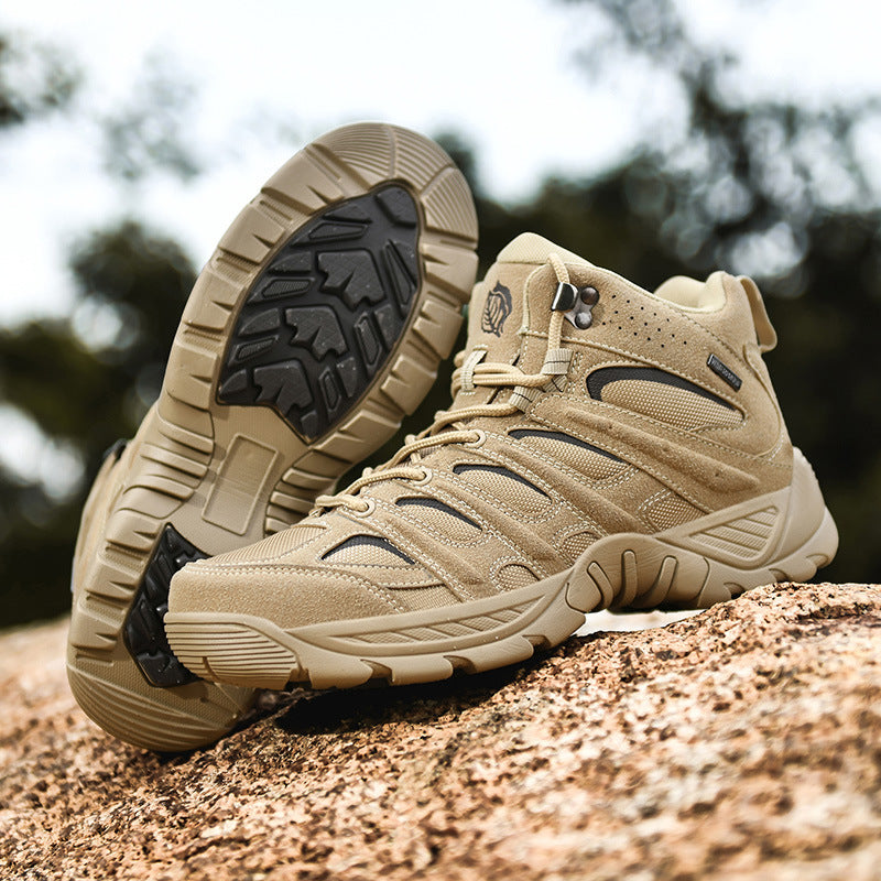 Men’s Outdoor High-Top Hiking Martin Boots