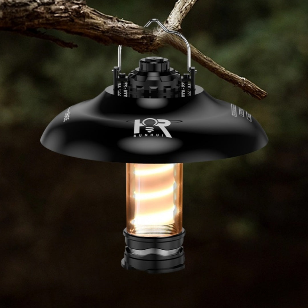 RHX Outdoor Tactical Camping Lantern with Ambience Light