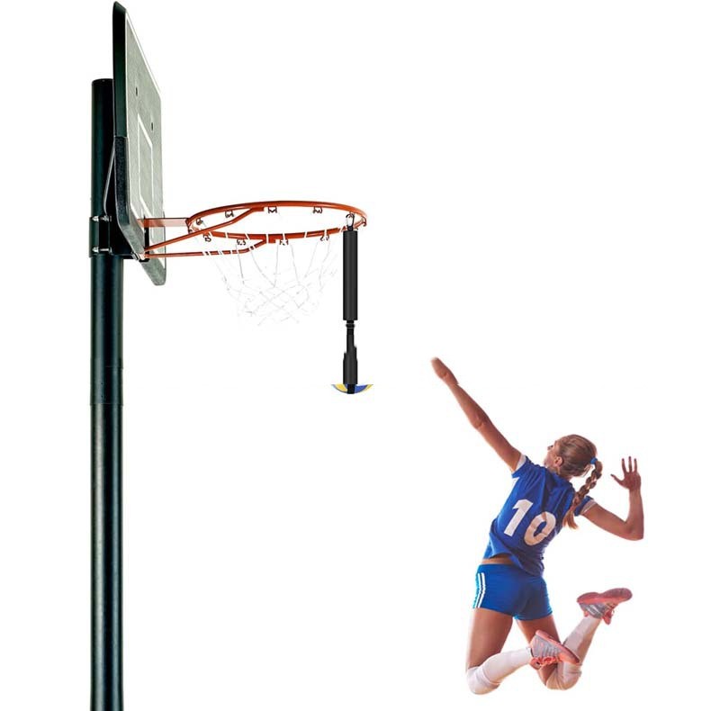 Volleyball Auxiliary Training With Bouncing Spike
