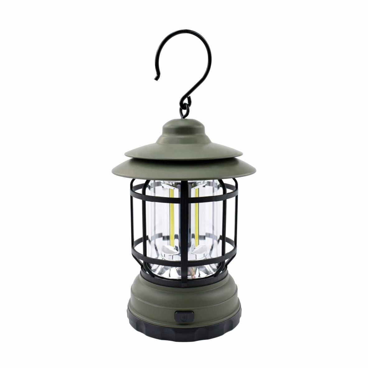 Outdoor Retro Revolving Camping Lantern – Rechargeable Portable Lamp