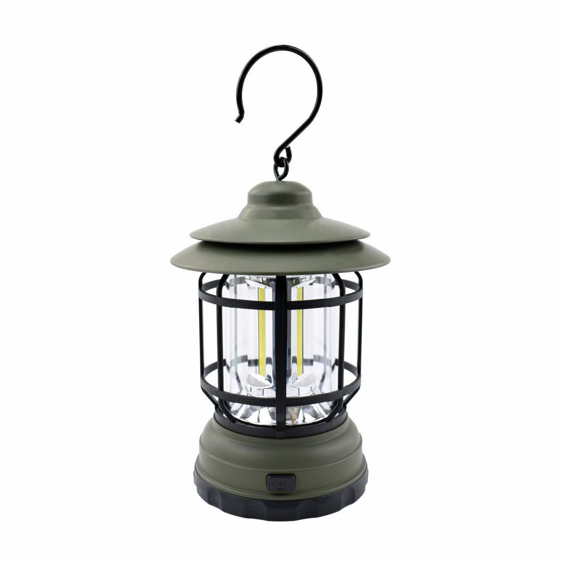 Outdoor Retro Revolving Camping Lantern – Rechargeable Portable Lamp