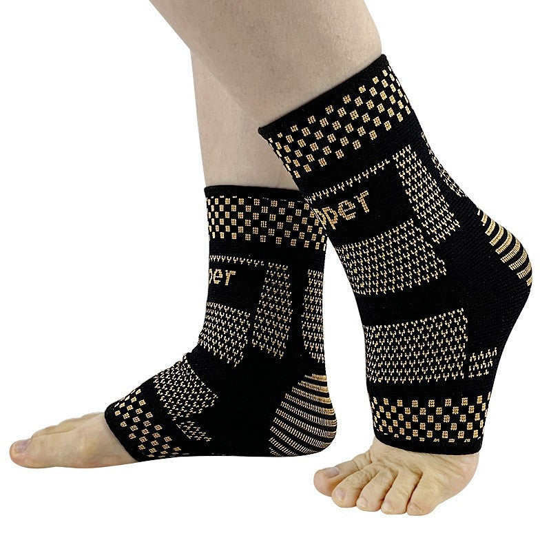 Copper Fiber Sports Wrist Support Brace