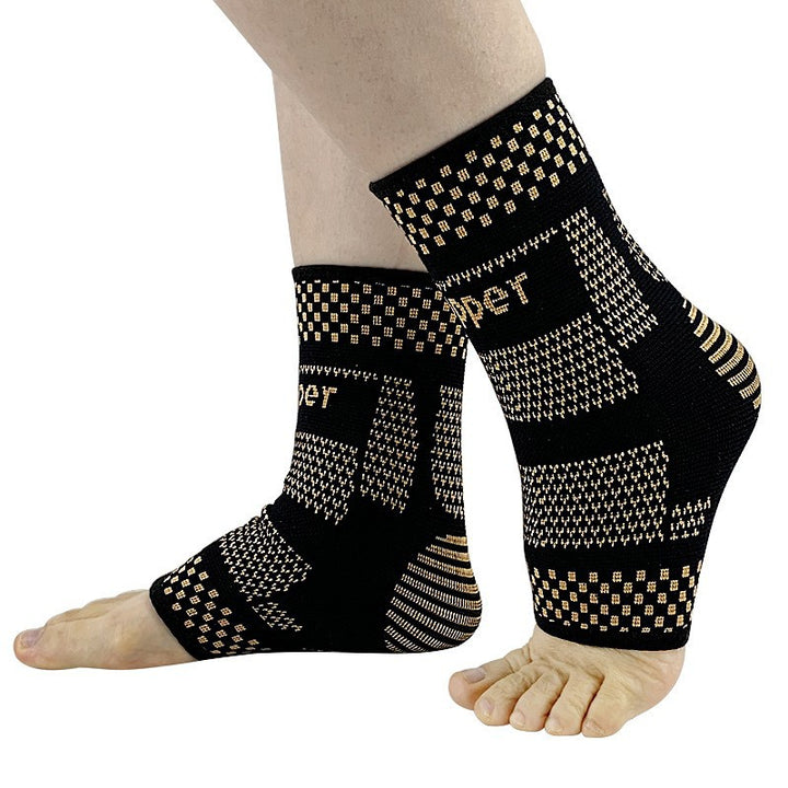 Copper Fiber Sports Wrist Support Brace