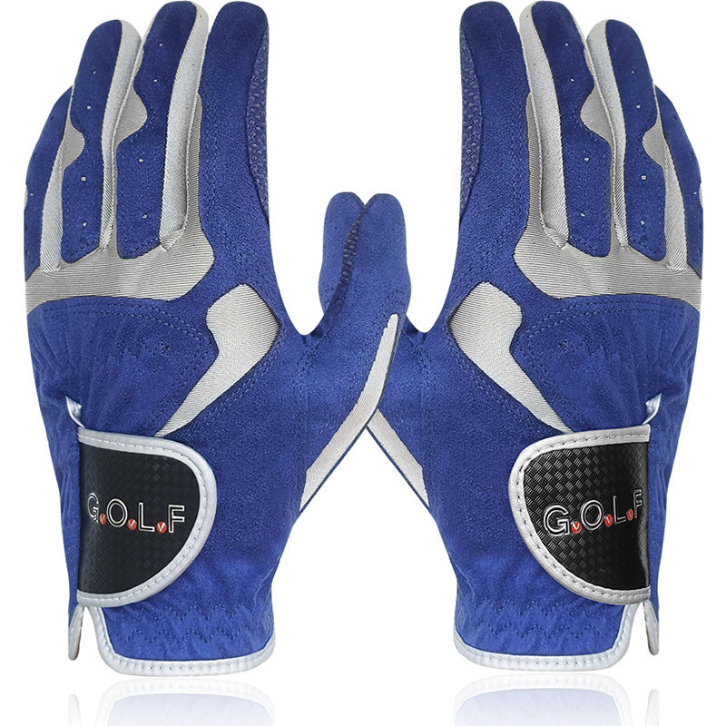Microfiber Cloth With  Particles Breathable Golf Gloves