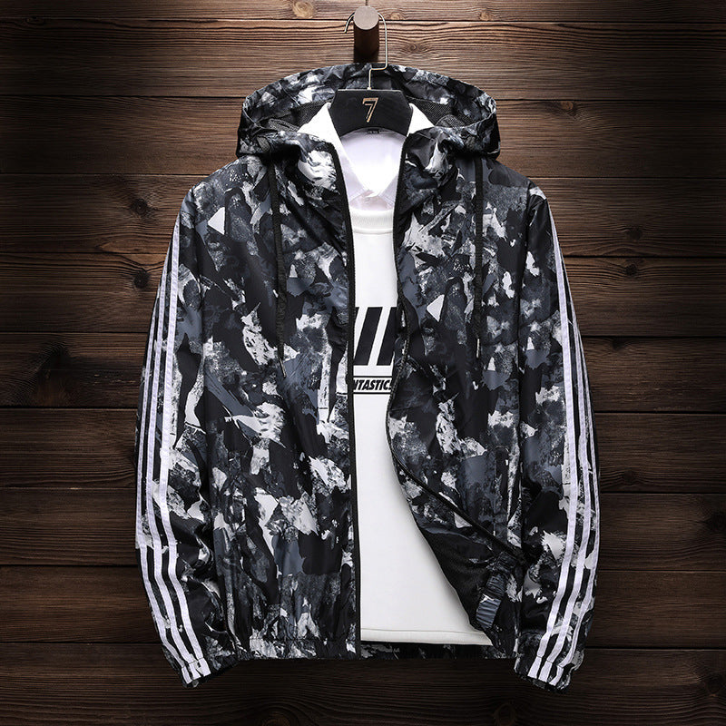 Men’s Trendy Camouflage Outerwear Jacket