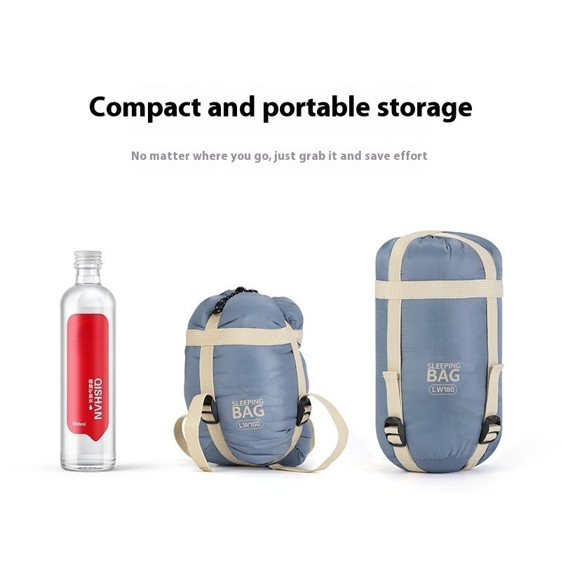 Summer Lightweight Envelope Sleeping Bag for Outdoor Travel
