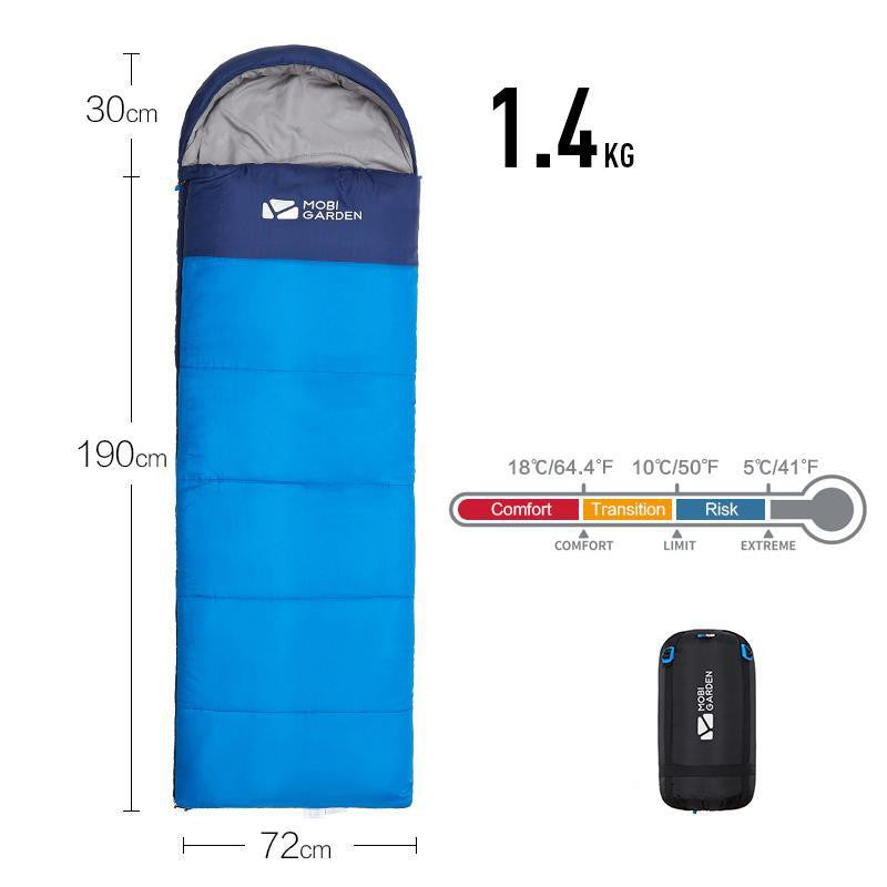 Thickened Mummy Sleeping Bag – Outdoor Winter Camping