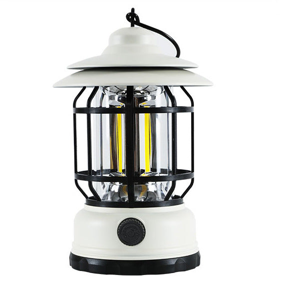 Retro Multifunctional Warm Light Camping Lantern