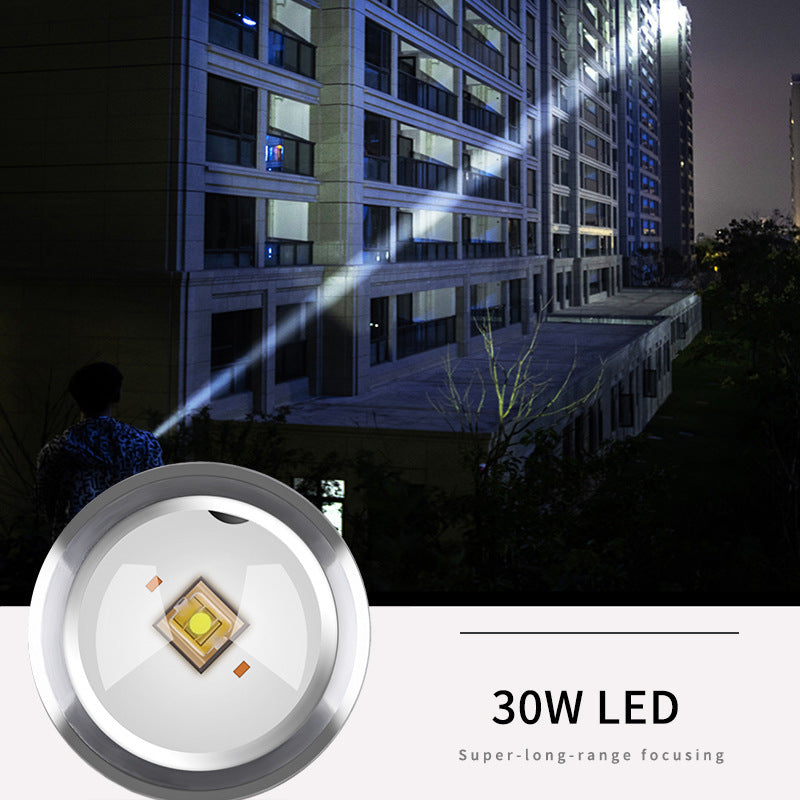 Rechargeable Waterproof LED UV Flashlight Pocket Lamp