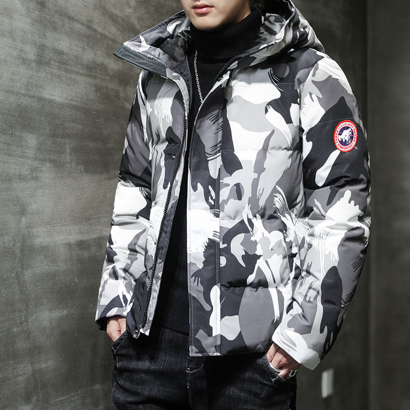 Men’s Thick Warm Camouflage Work Jacket