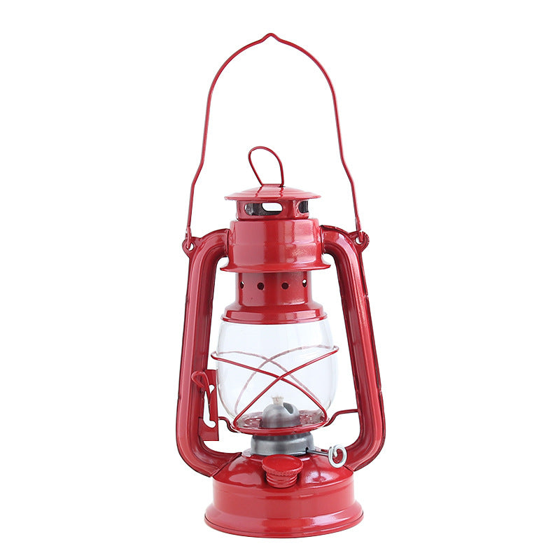 Portable Retro Kerosene Lantern for Camping