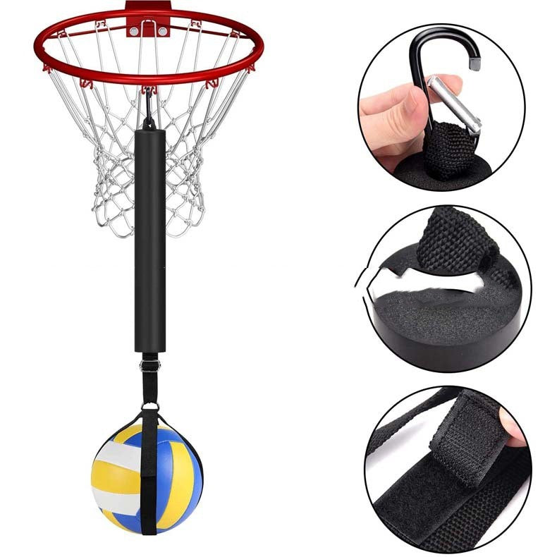Volleyball Auxiliary Training With Bouncing Spike