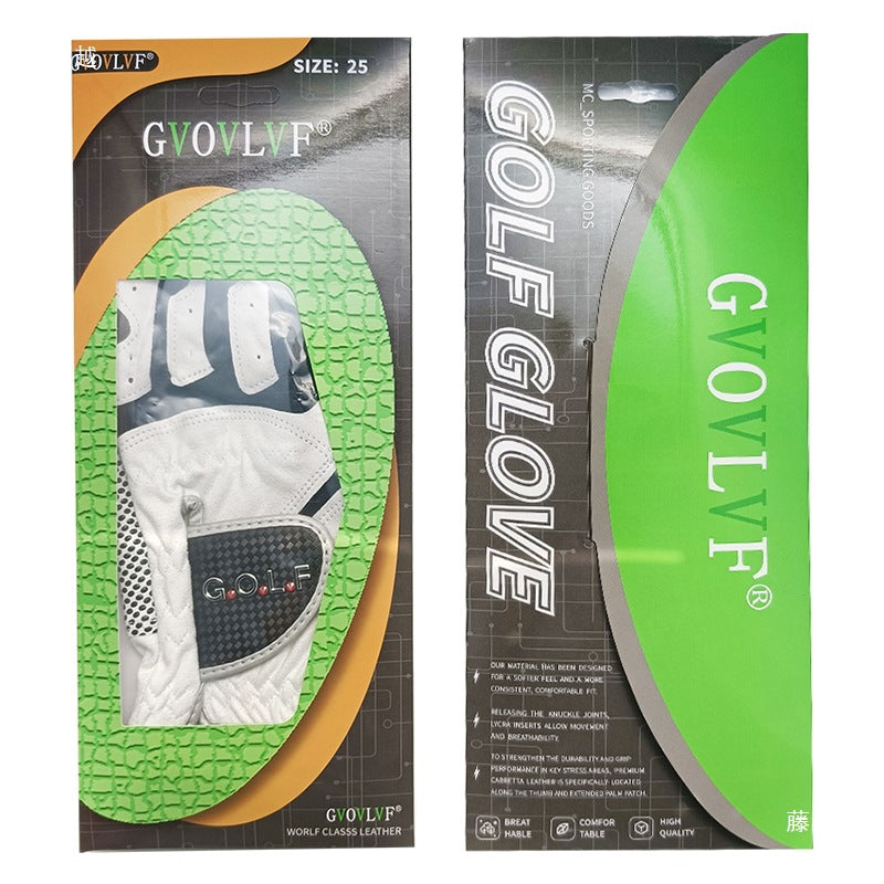 Microfiber Cloth With  Particles Breathable Golf Gloves