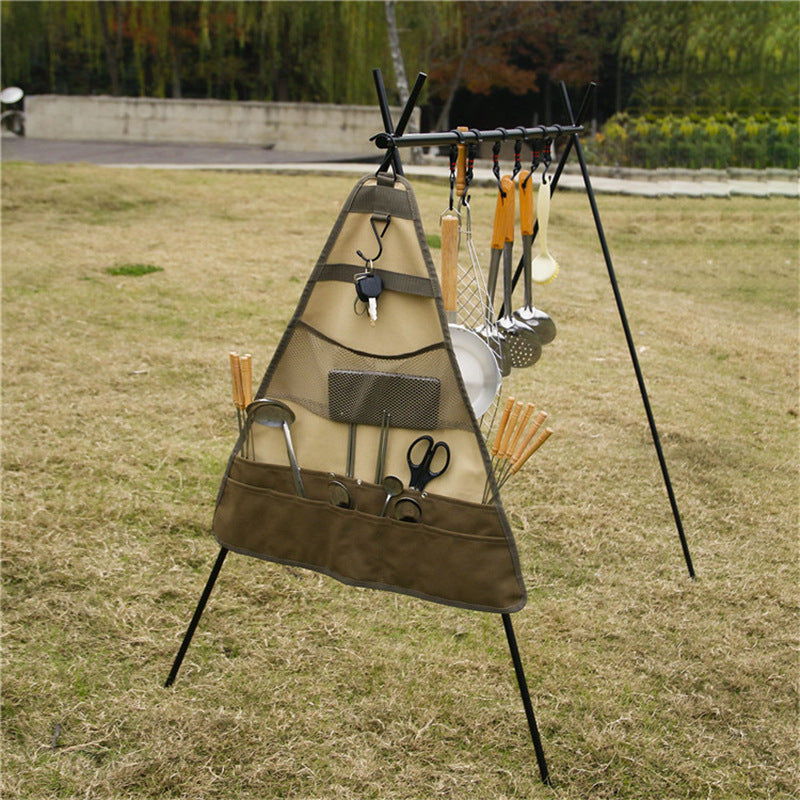 Foldable Camping Tableware Set With Spatula And Spoon
